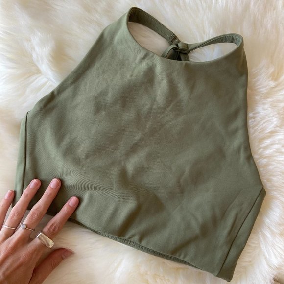 girlfriend collective Other - girlfriend collective Olive Topanga Bra XS